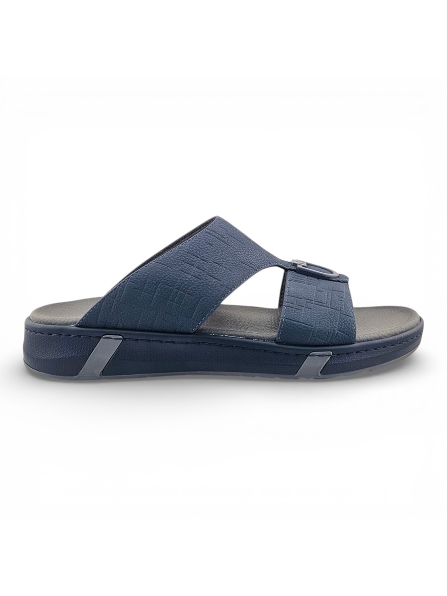 Men Navy Blue Casual Comfort Sandals