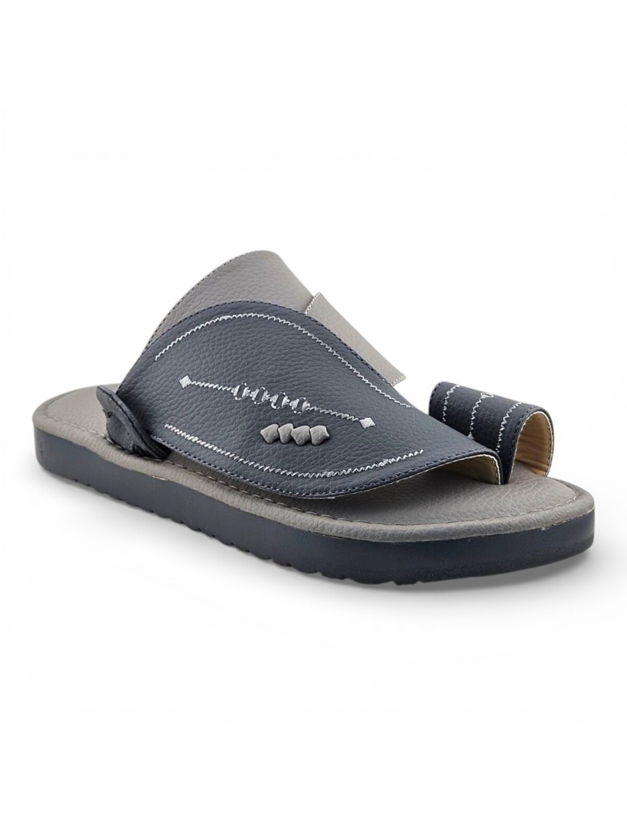 Men Grey Comfort Thong Sandals