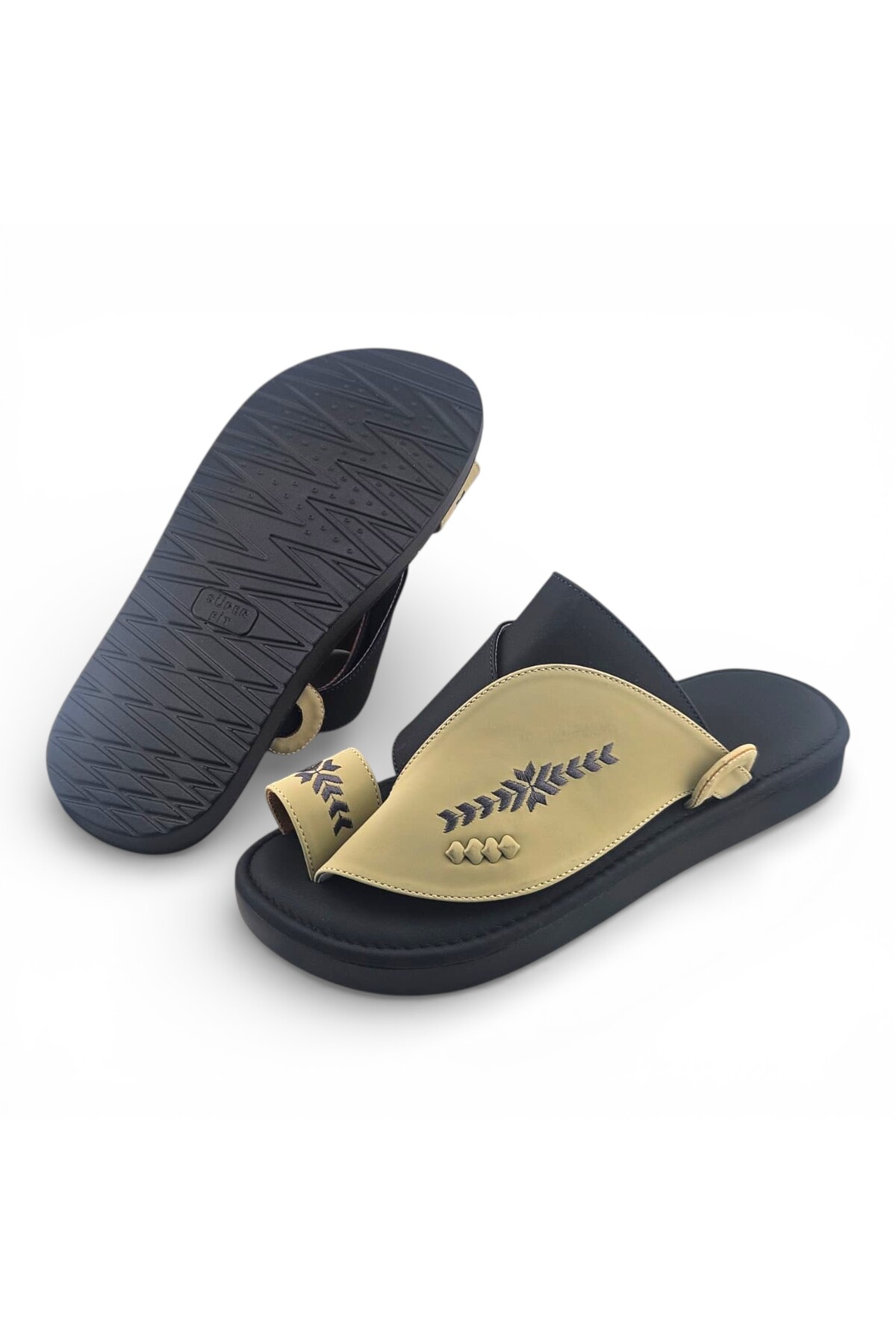 Multi-Color Embroidered Arabic Sandals