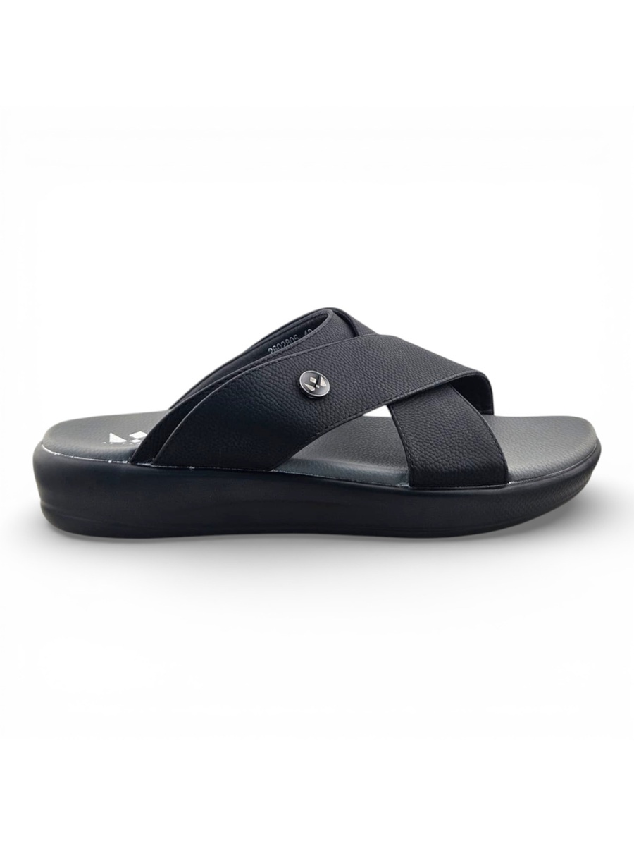 Men Black Casual Comfort Sandals