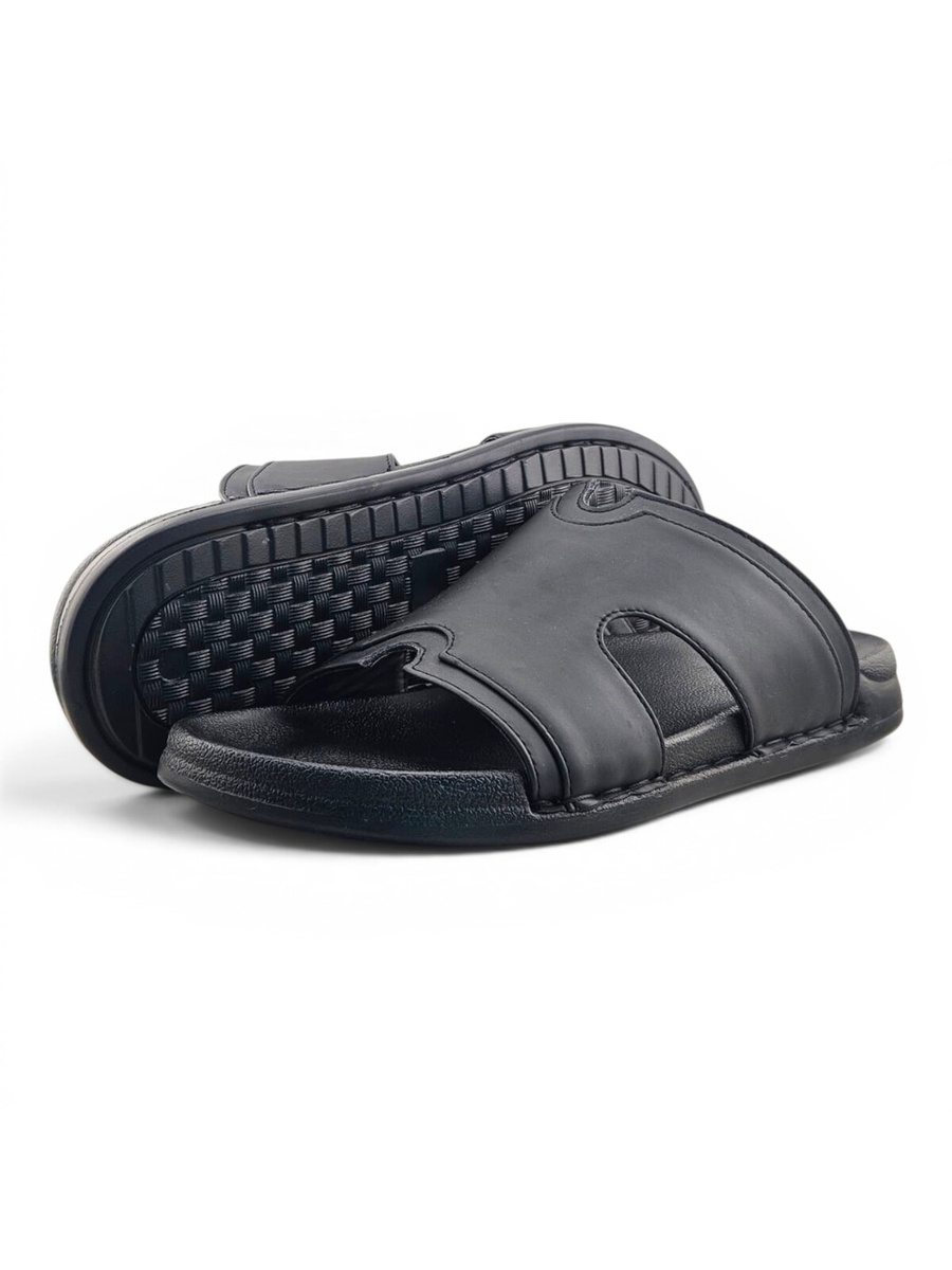 Men Black Casual Sandals