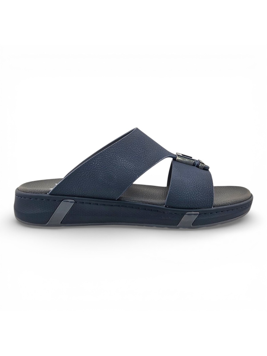 Men Navy Blue Casual Comfort Sandals