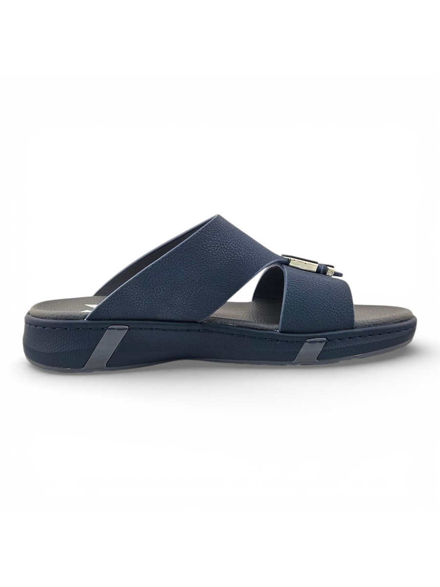 Men Navy Blue Casual Comfort Sandals