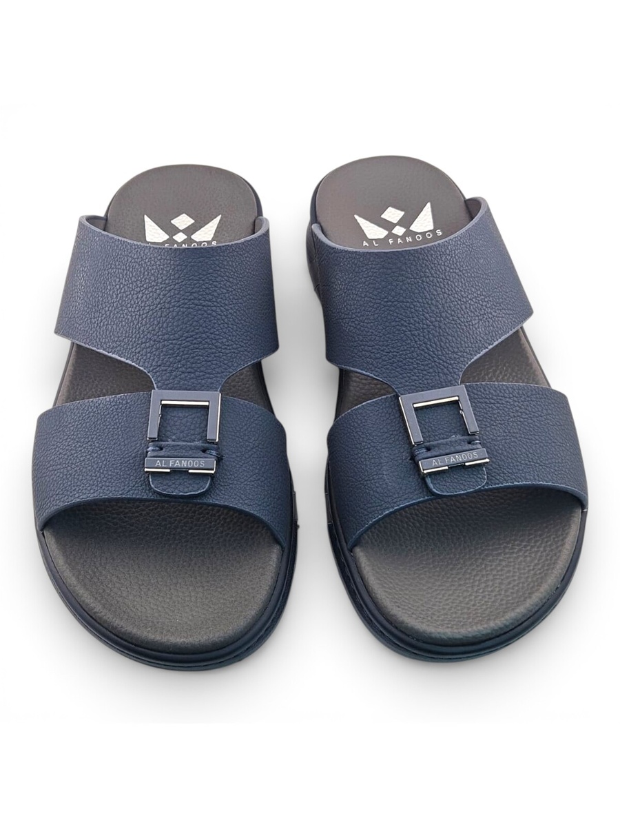 Men Navy Blue Casual Comfort Sandals