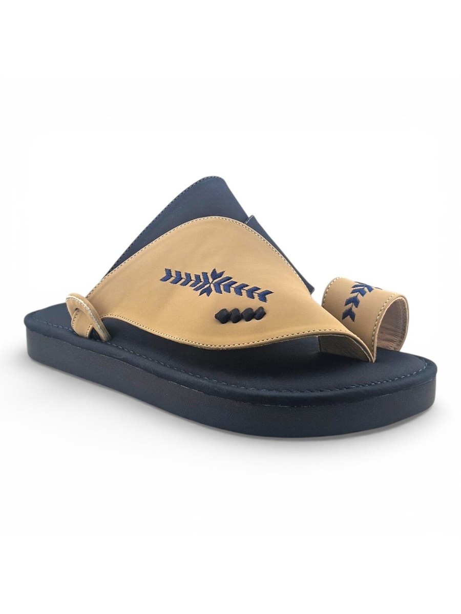 Multi-Color Embroidered Arabic Sandals