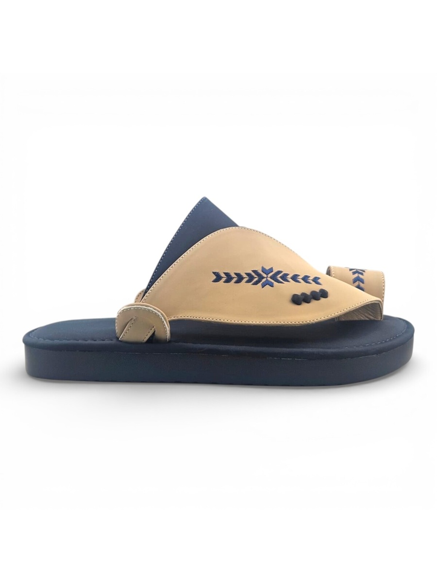 Multi-Color Embroidered Arabic Sandals