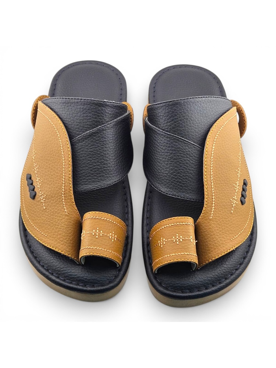 Multi-Color Embroidered Arabic Sandals