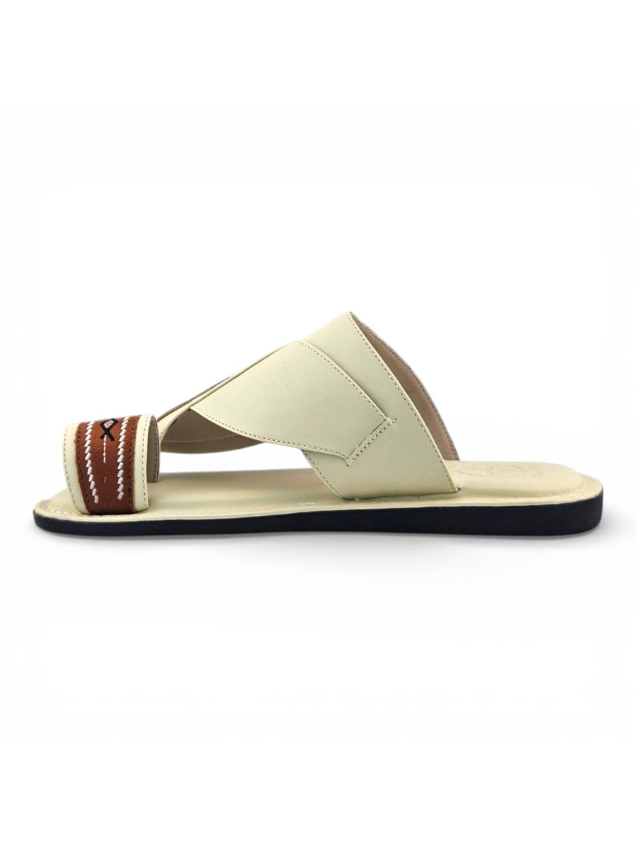 Multi-Color Embroidered Arabic Sandals