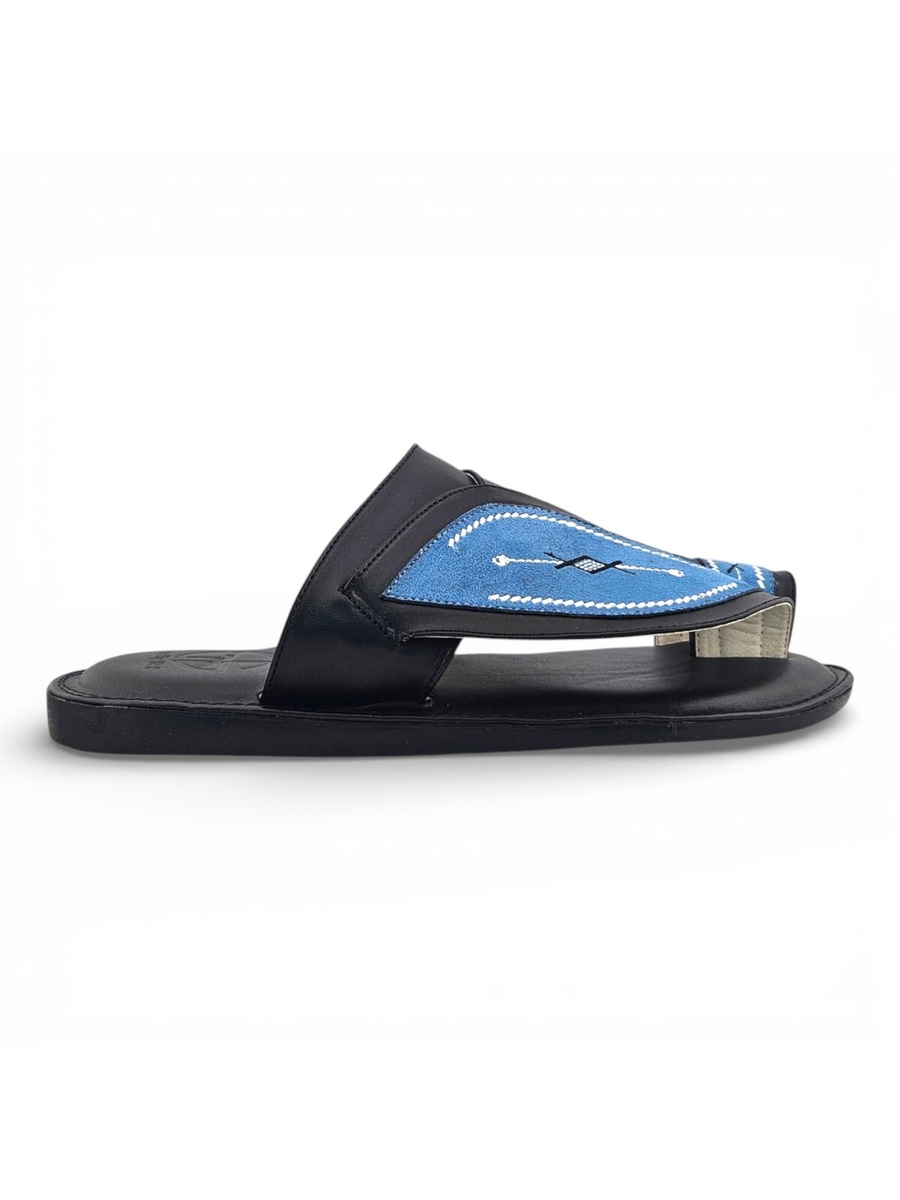 Multi-Color Embroidered Arabic Sandals