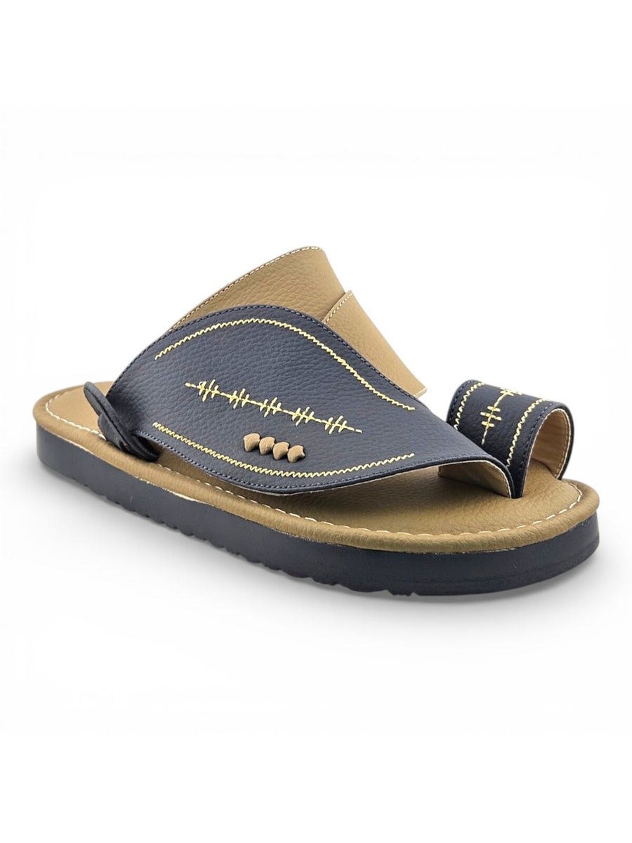 Multi-Color Embroidered Arabic Sandals