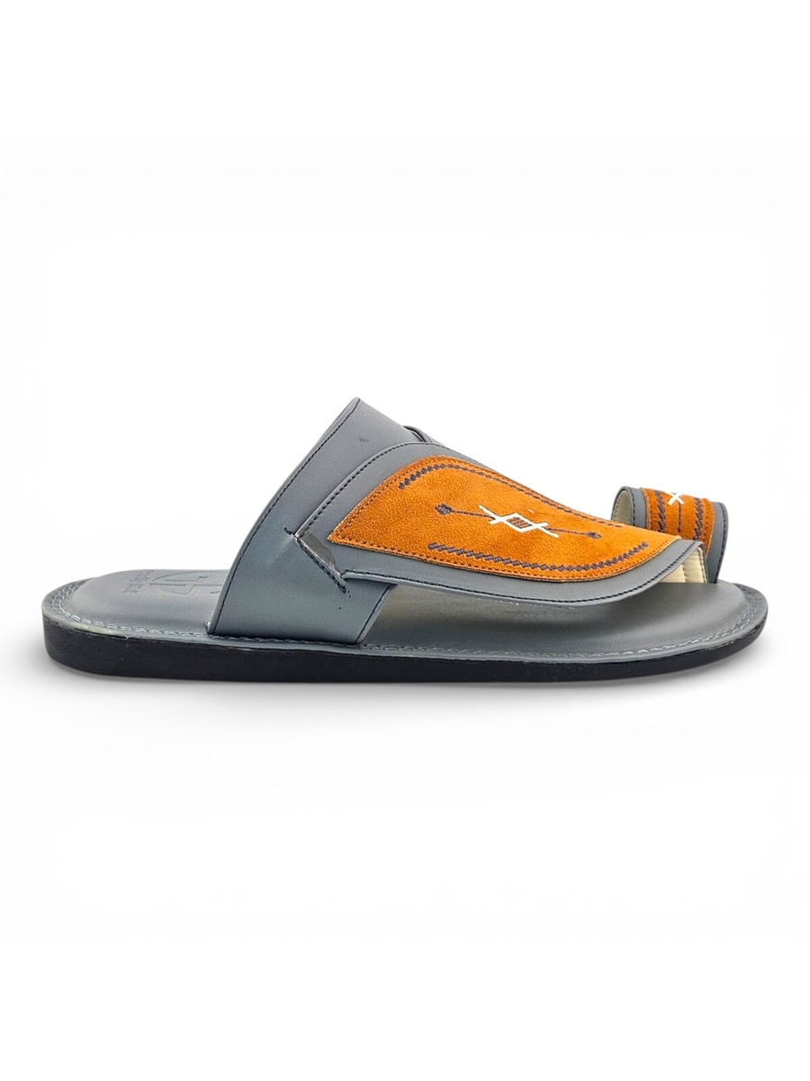 Multi-Color Embroidered Arabic Sandals
