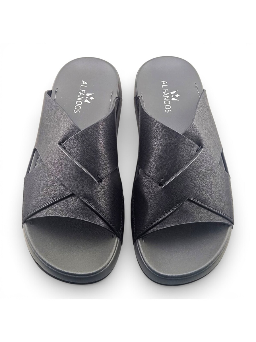 Men Black Casual Comfort Sandals