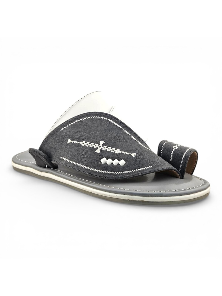 Multi-Color Embroidered Arabic Sandals