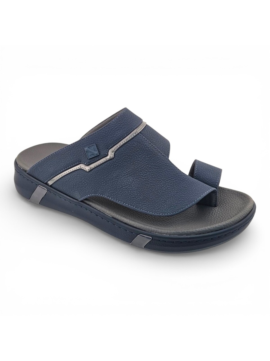 Men Navy Blue Casual Sandals