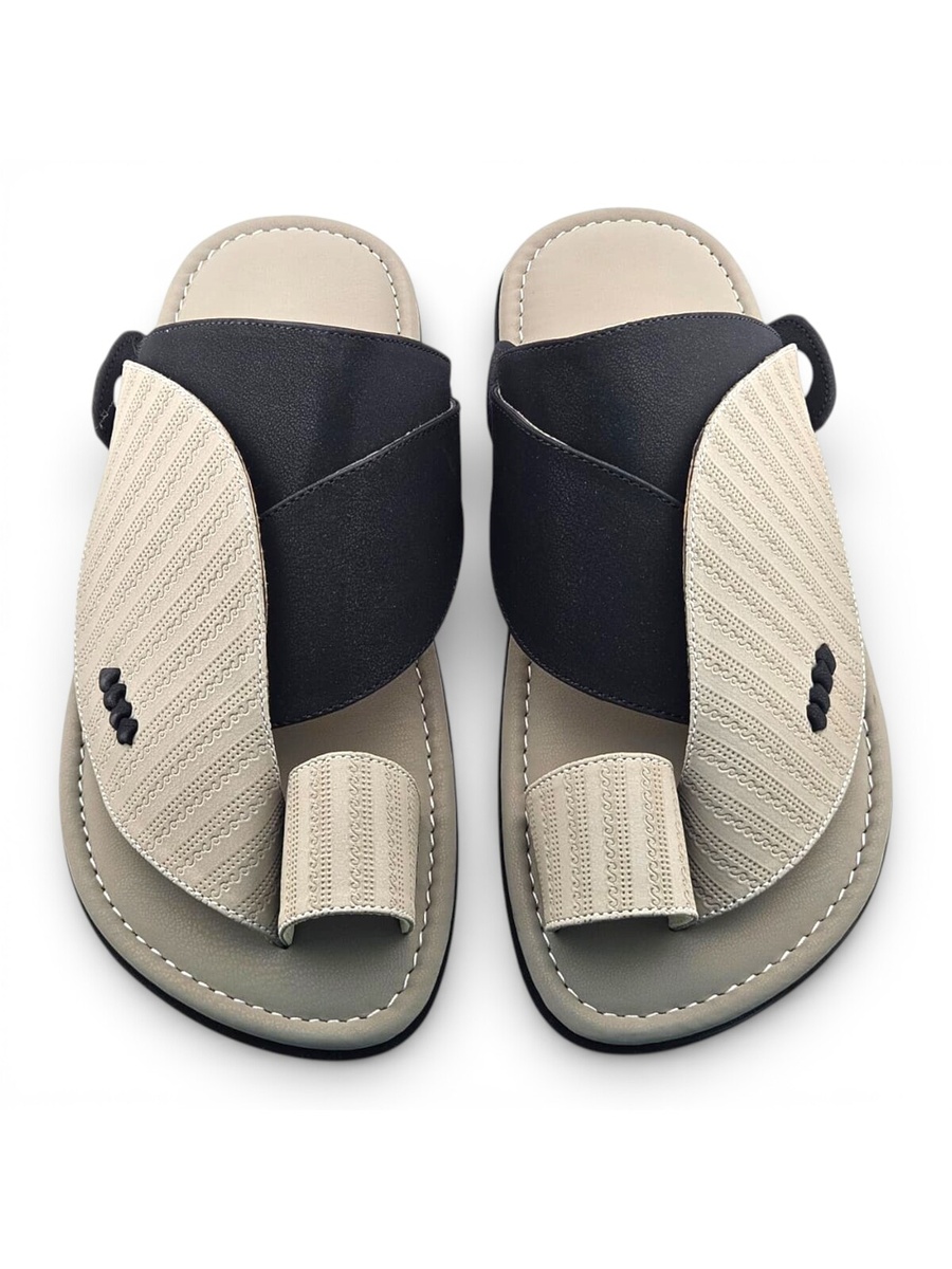 Men Silver Arabic Sandals
