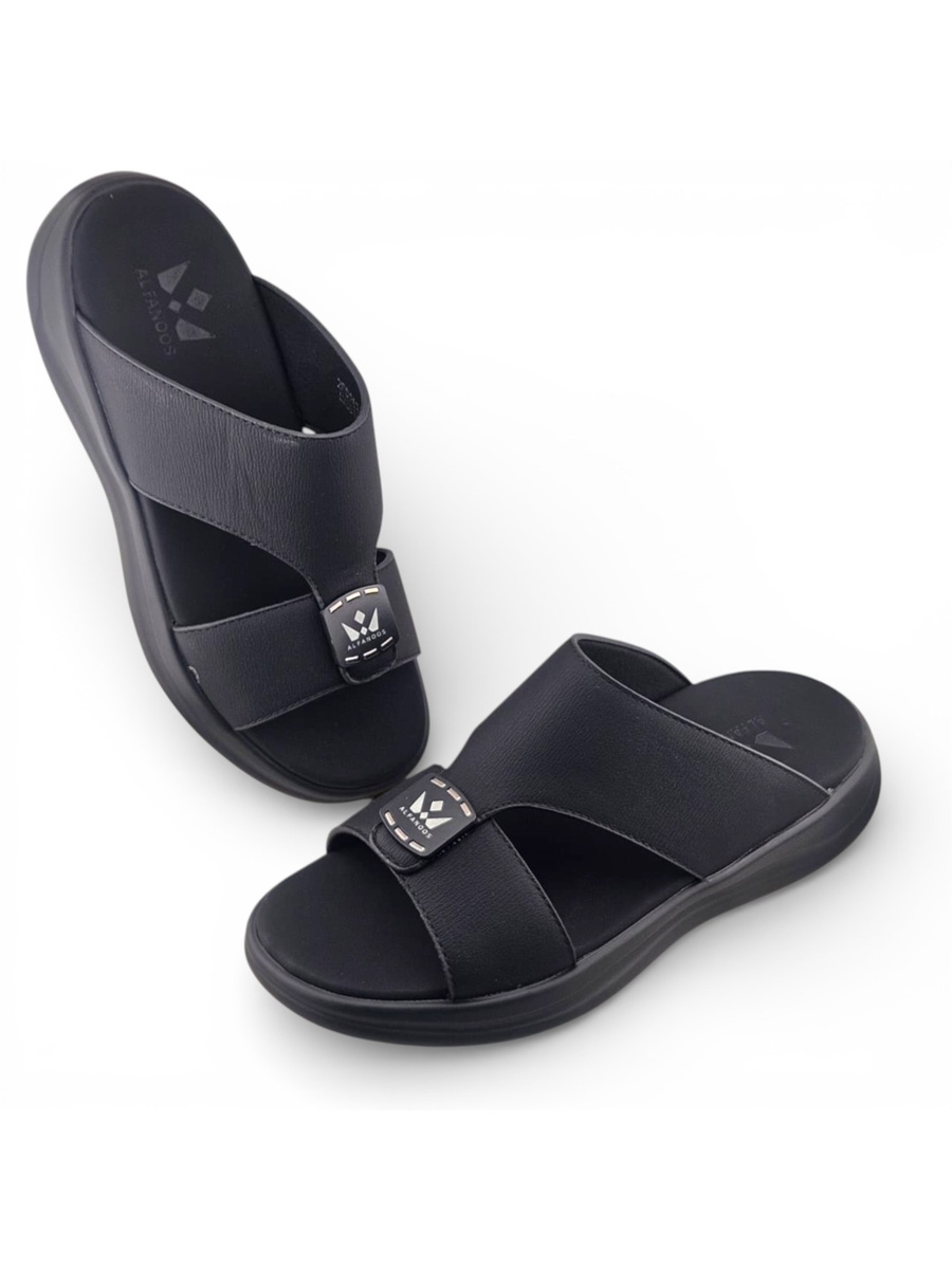Men Black Casual Comfort Sandals - Style