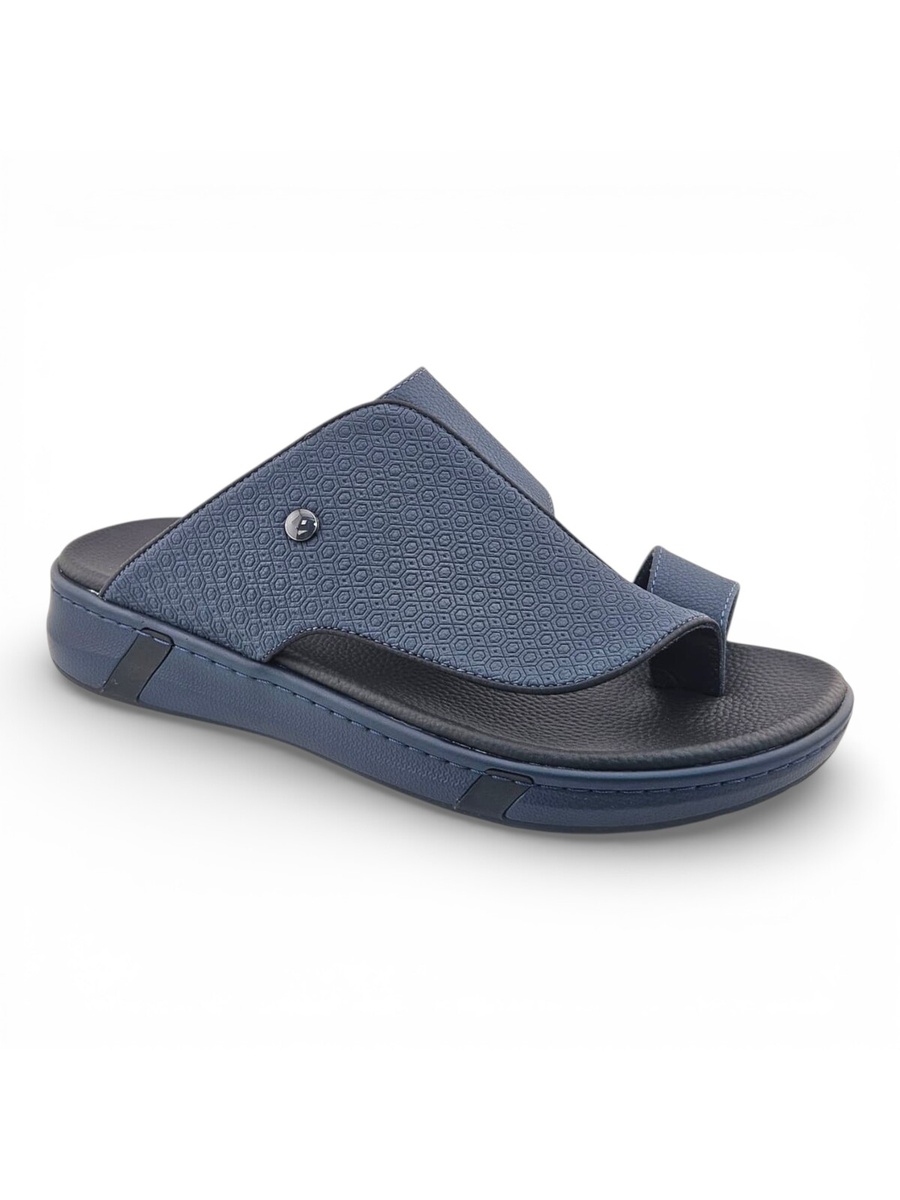 Men Navy Blue Casual Sandals
