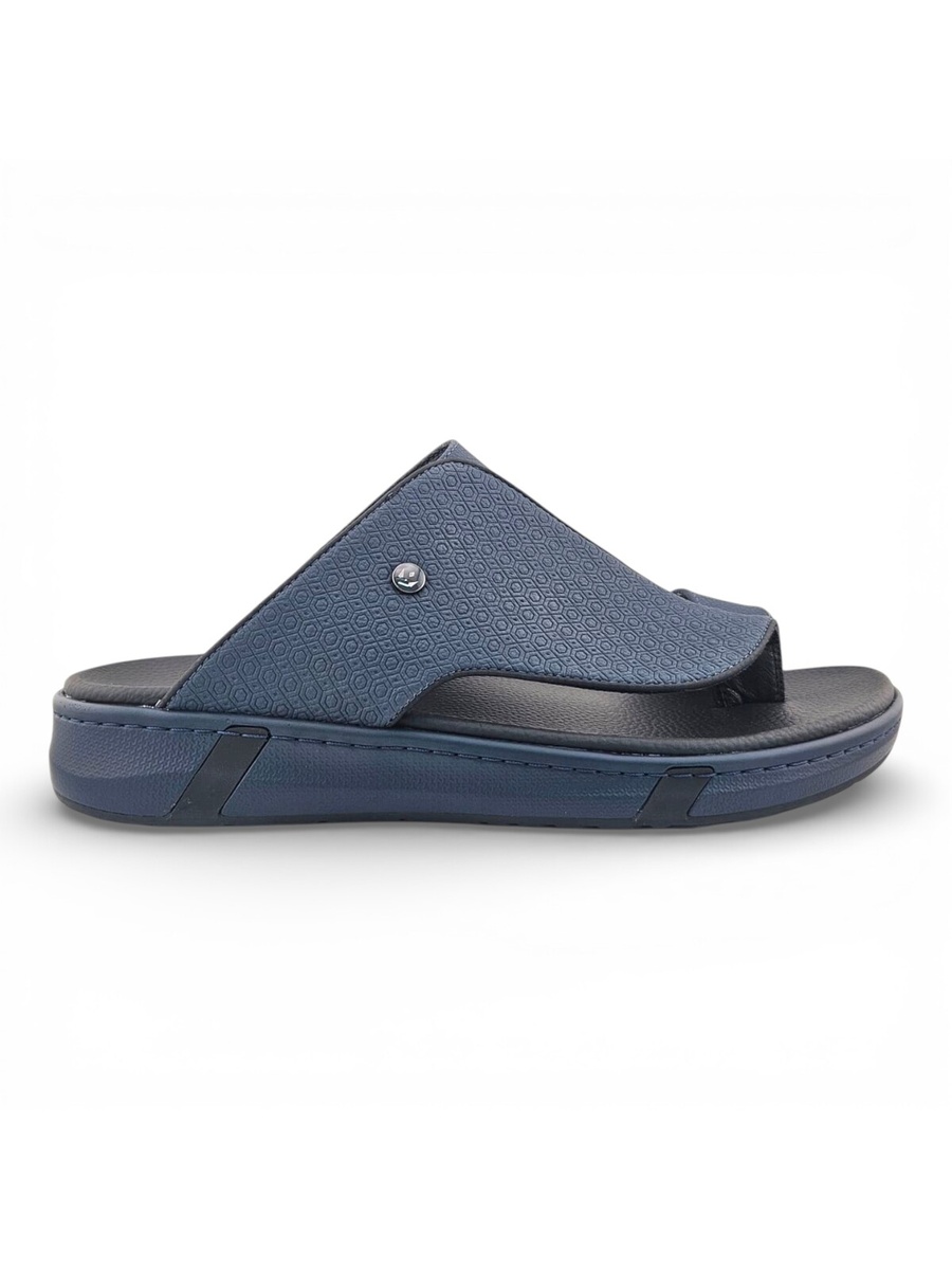 Men Navy Blue Casual Sandals