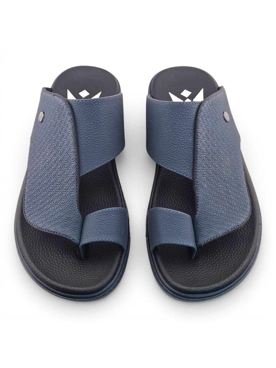Men Navy Blue Casual Sandals