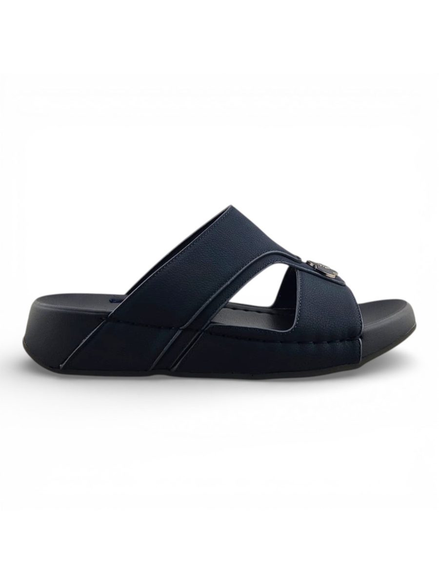 Men Navy Blue Casual Comfort Sandals