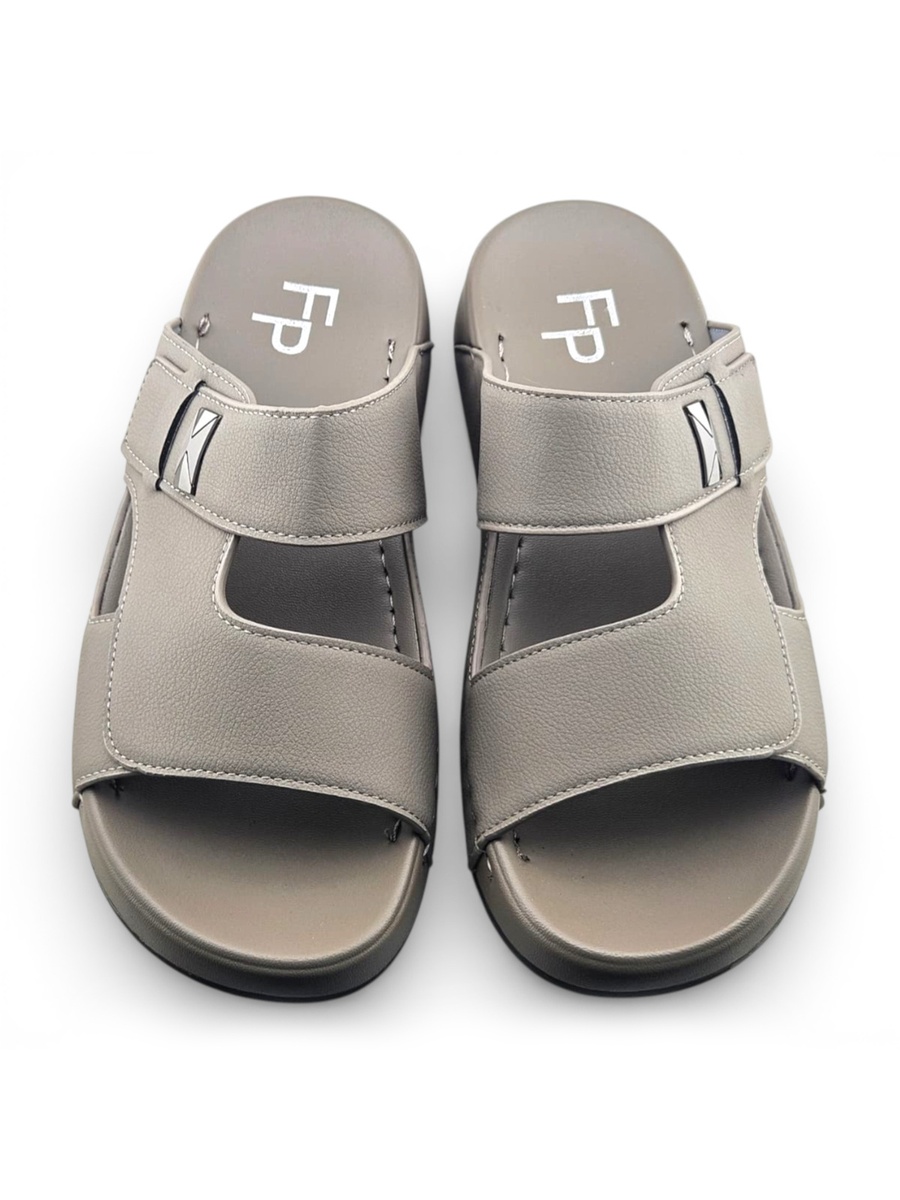 Men Grey Comfort Casual Sandals