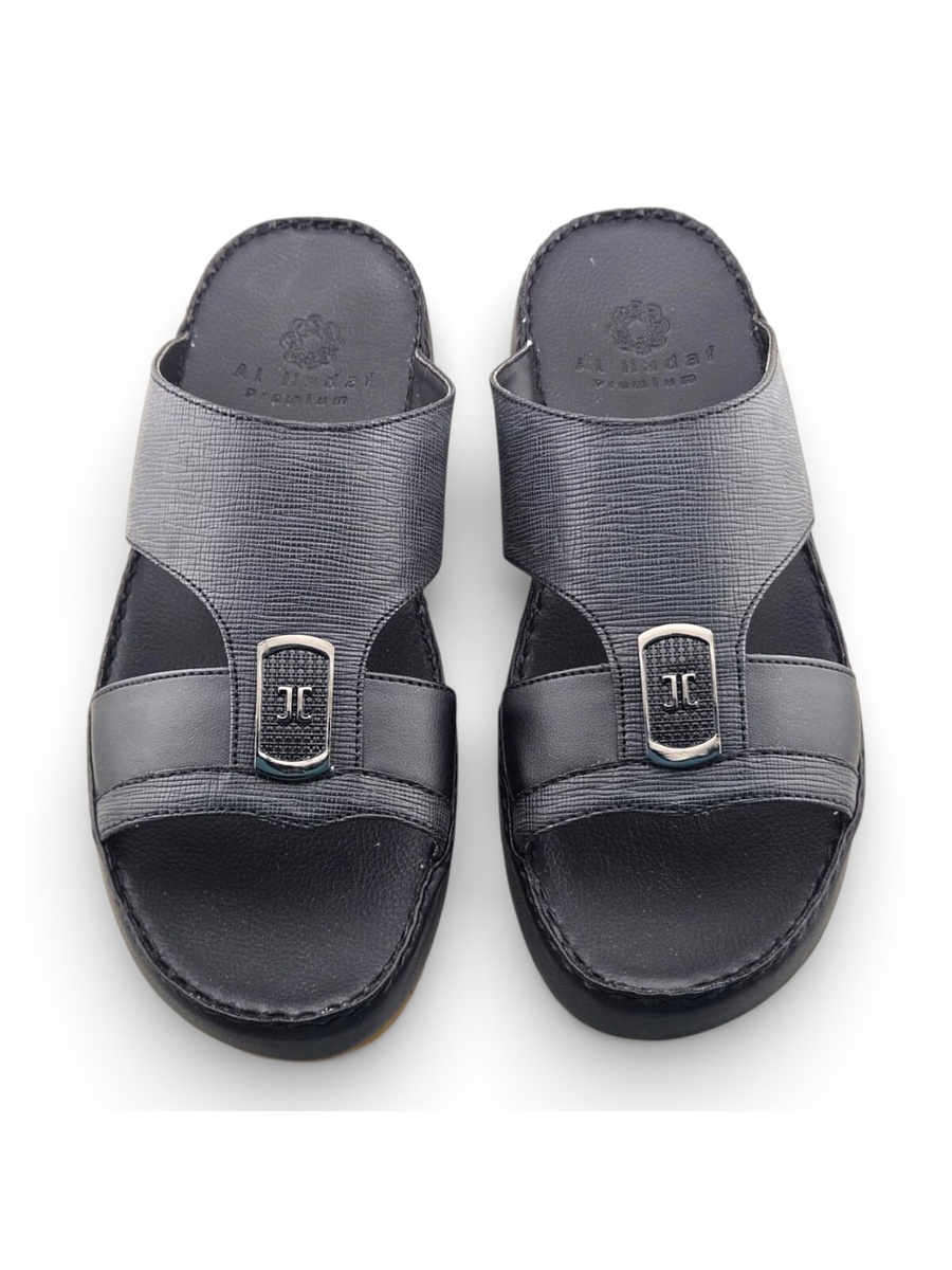 Premium Black Men Comfort Sandals