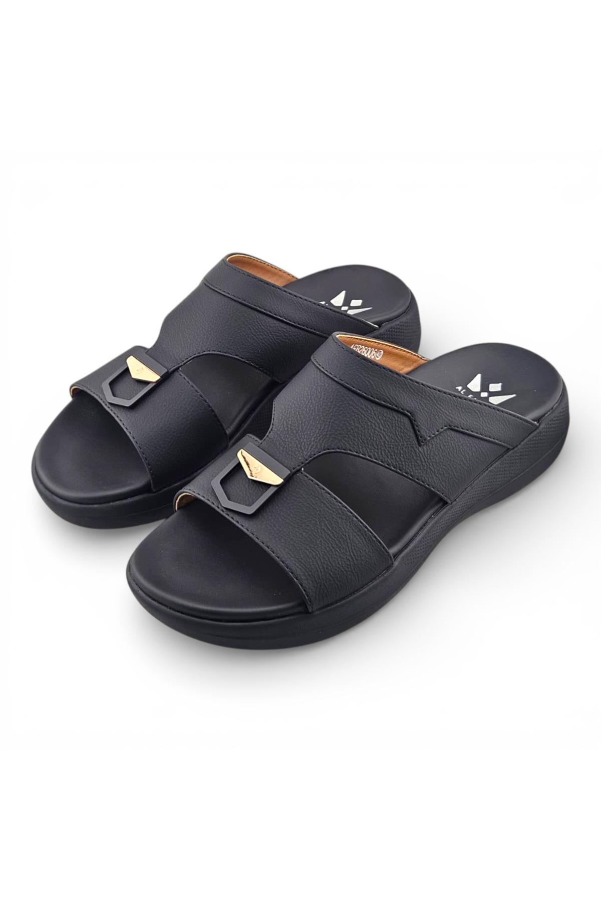 Men Black Casual Comfort Sandals