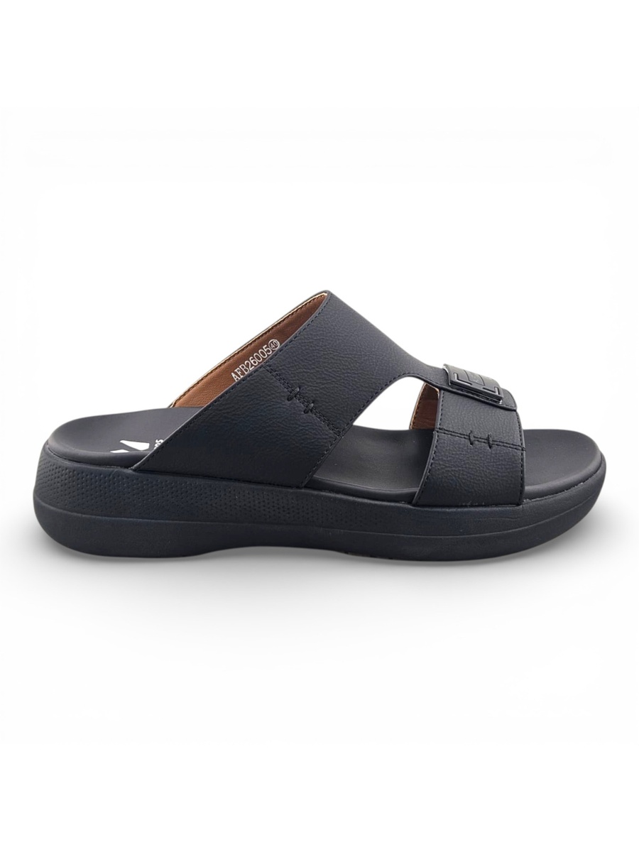 Men Black Casual Comfort Sandals