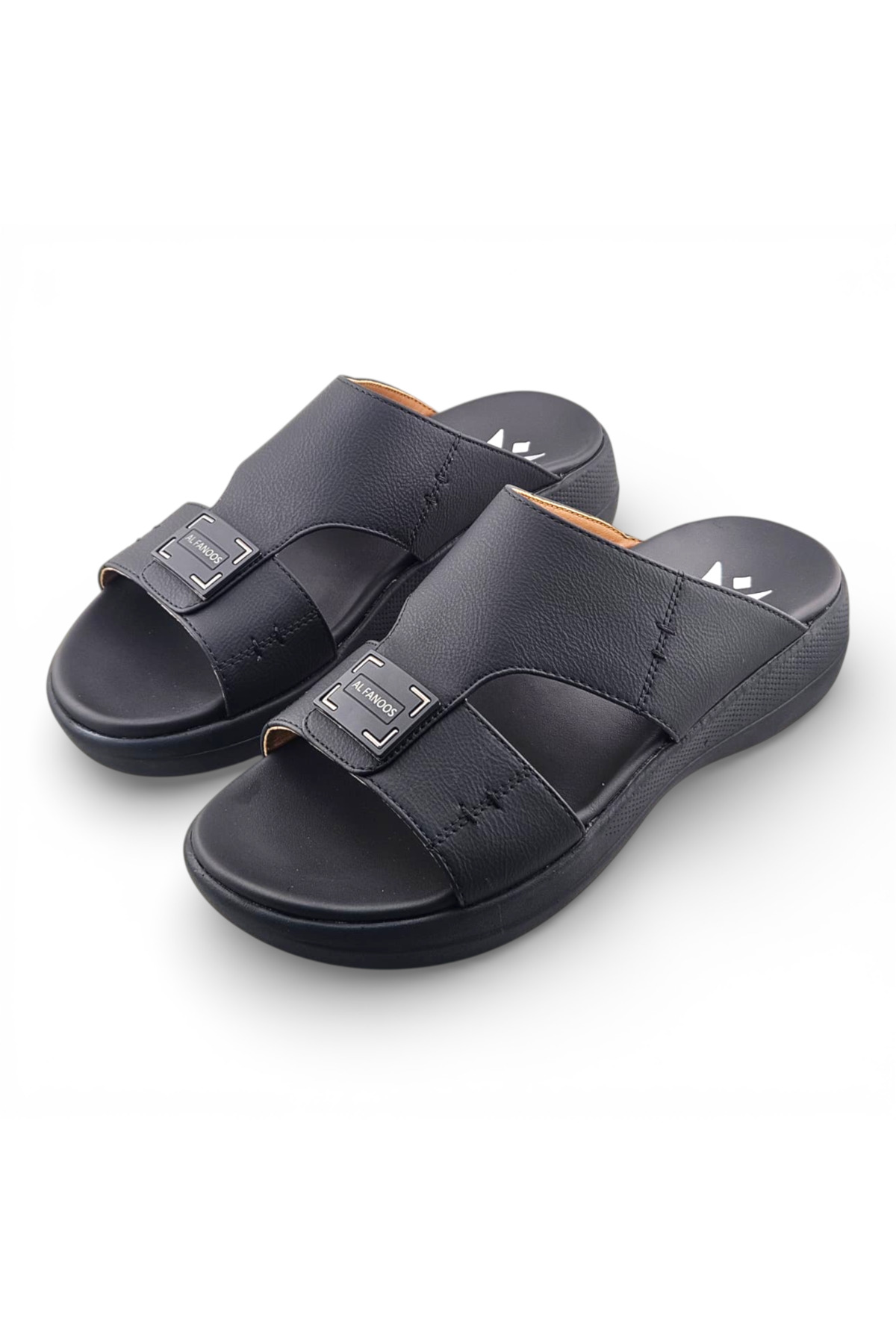 Men Black Casual Comfort Sandals