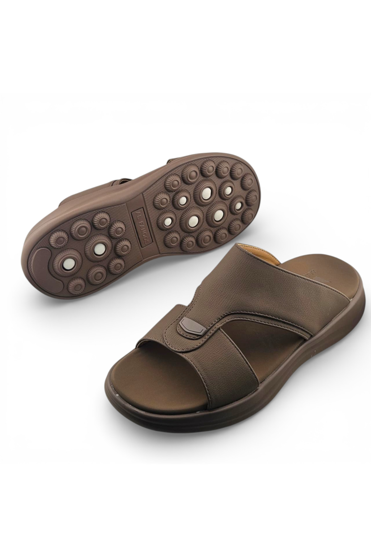 Men Khaki Casual Comfort Sandals