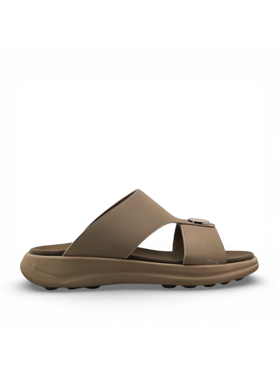 Men Beige Casual Comfort Sandals