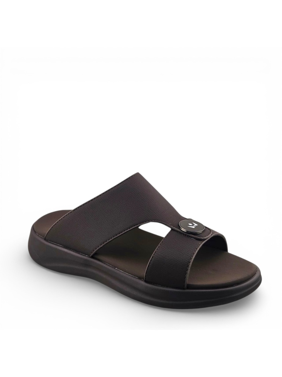 Men Coffee Brown Casual Sandals Comfort