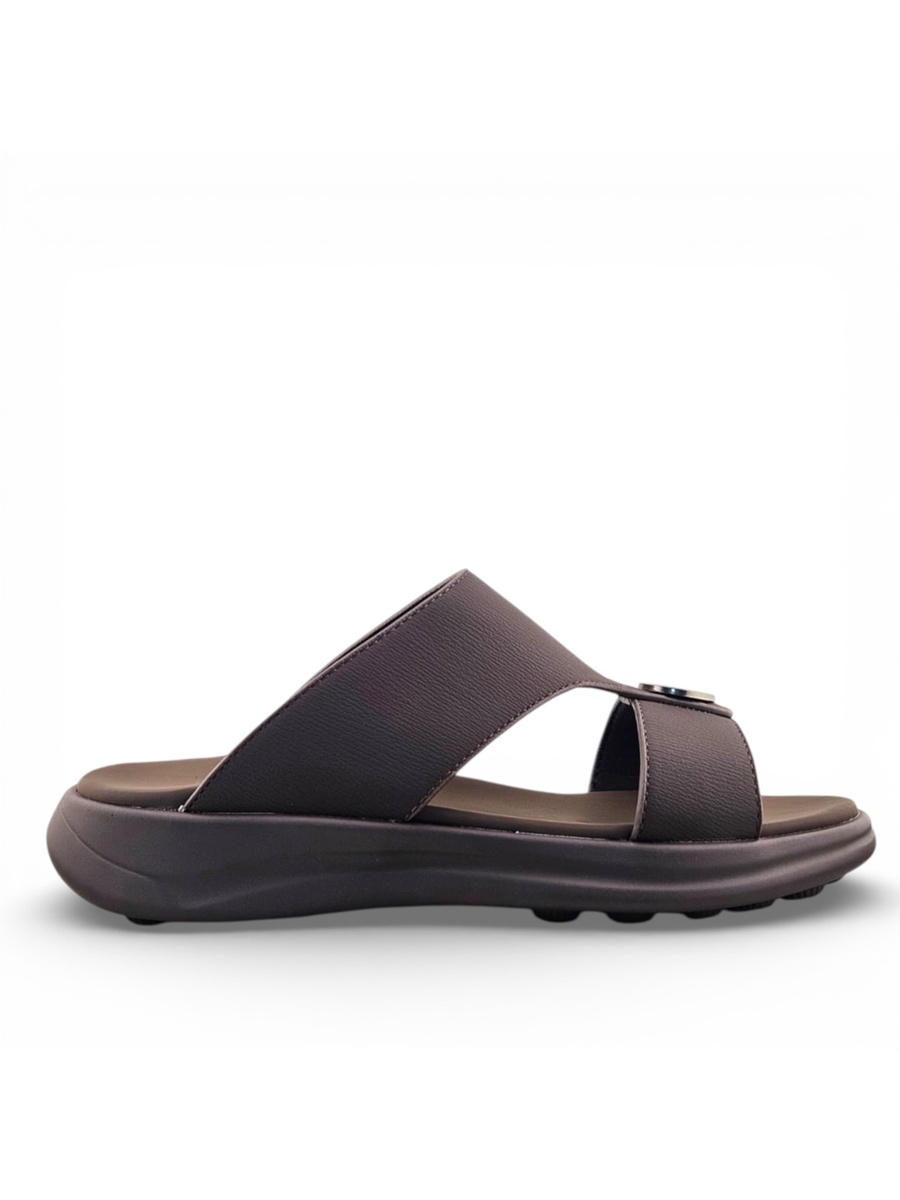 Men Coffee Brown Casual Sandals Comfort