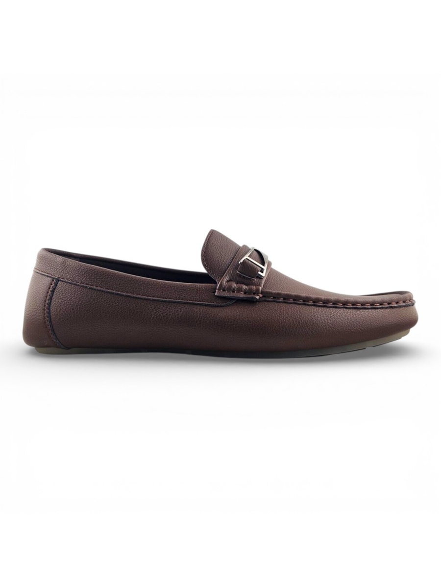 Men Coffee Brown Loafers - Casual and Comfortable Slip-On Shoes