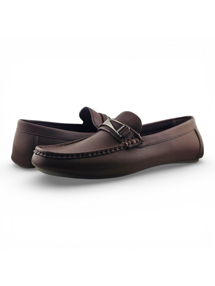 Men Coffee Brown Loafers - Casual and Comfortable Slip-On Shoes