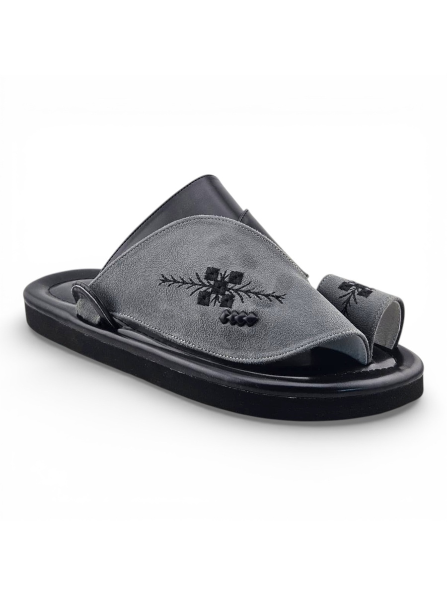 Multi-Color Embroidered Casual Sandals