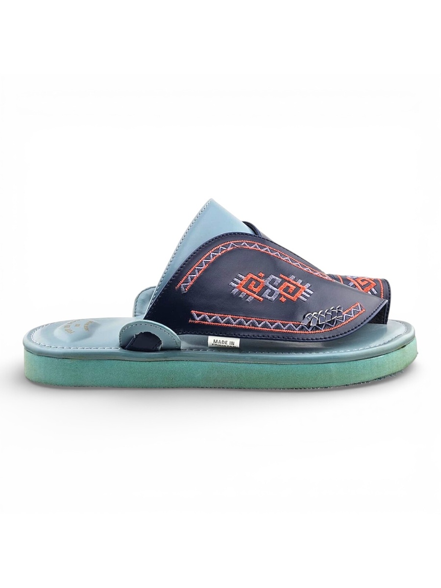 Men Multi-Color Embroidered Arabic Sandals