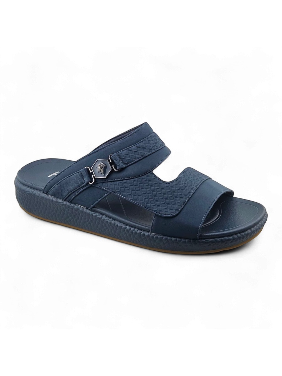 Navy Blue Men Arabic Sandals