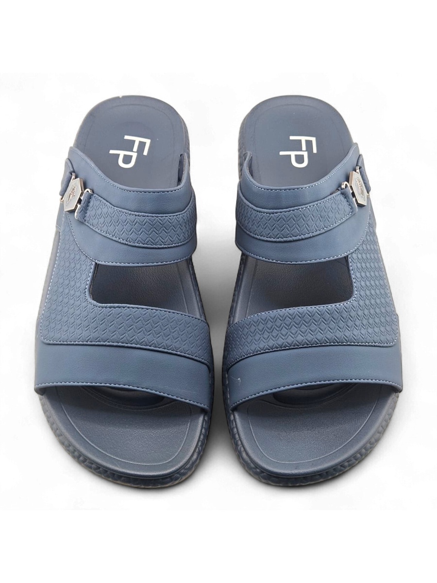 Navy Blue Men Arabic Sandals