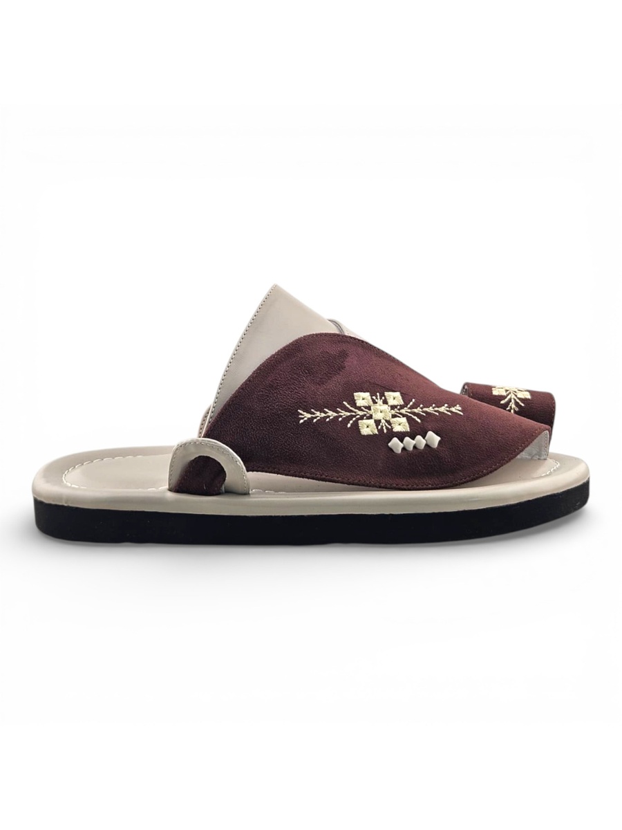 Multi-Color Embroidered Casual Sandals