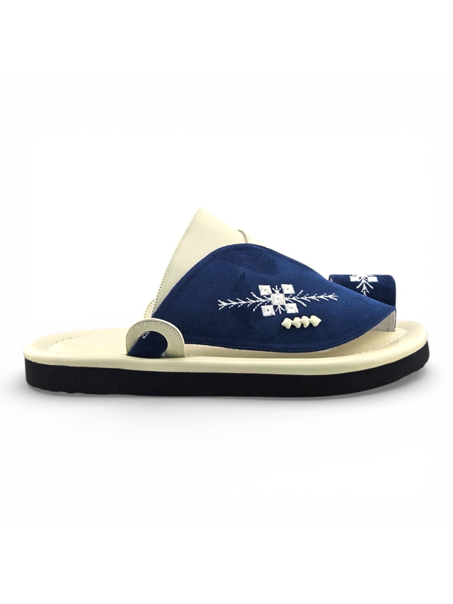 Multi-Color Embroidered Casual Sandals