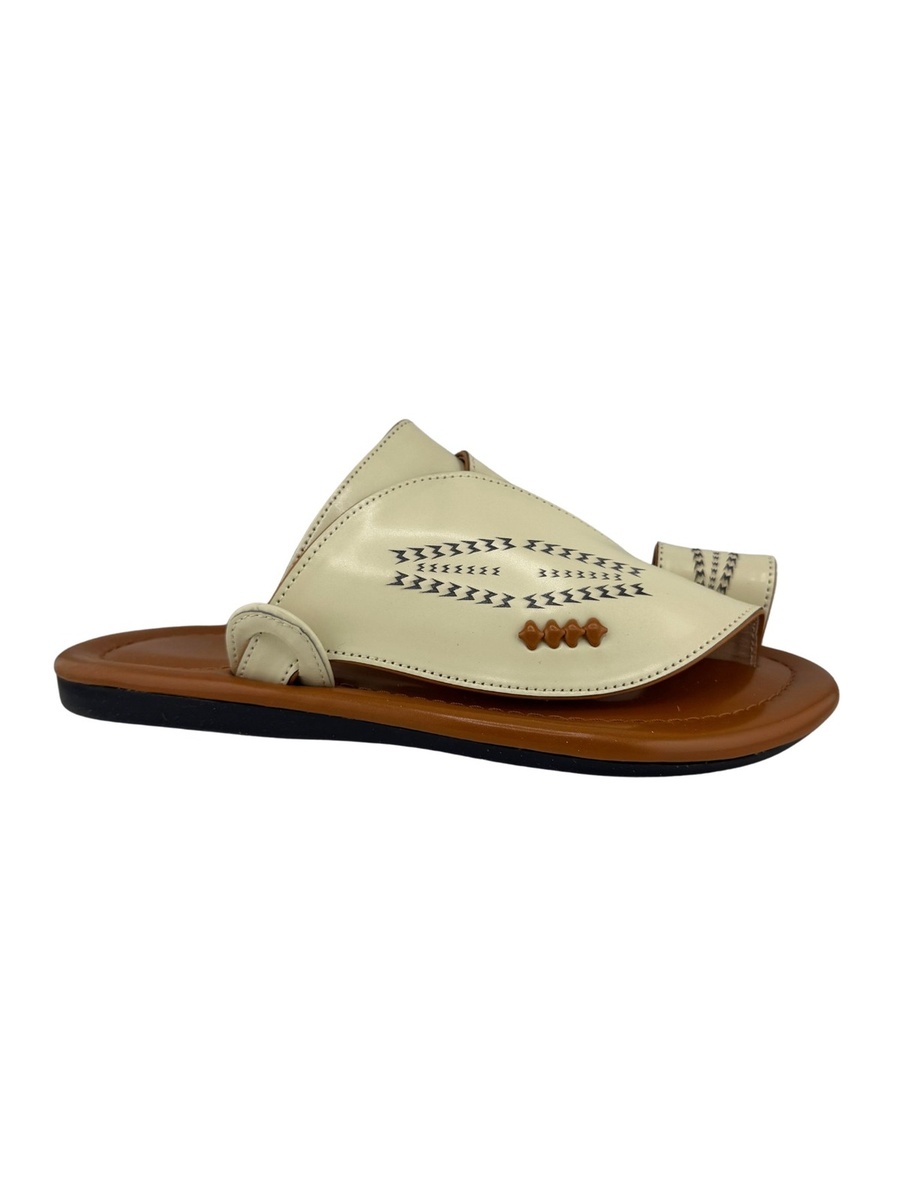 Men Emirati Style Sandals - Premium Arabic Footwear