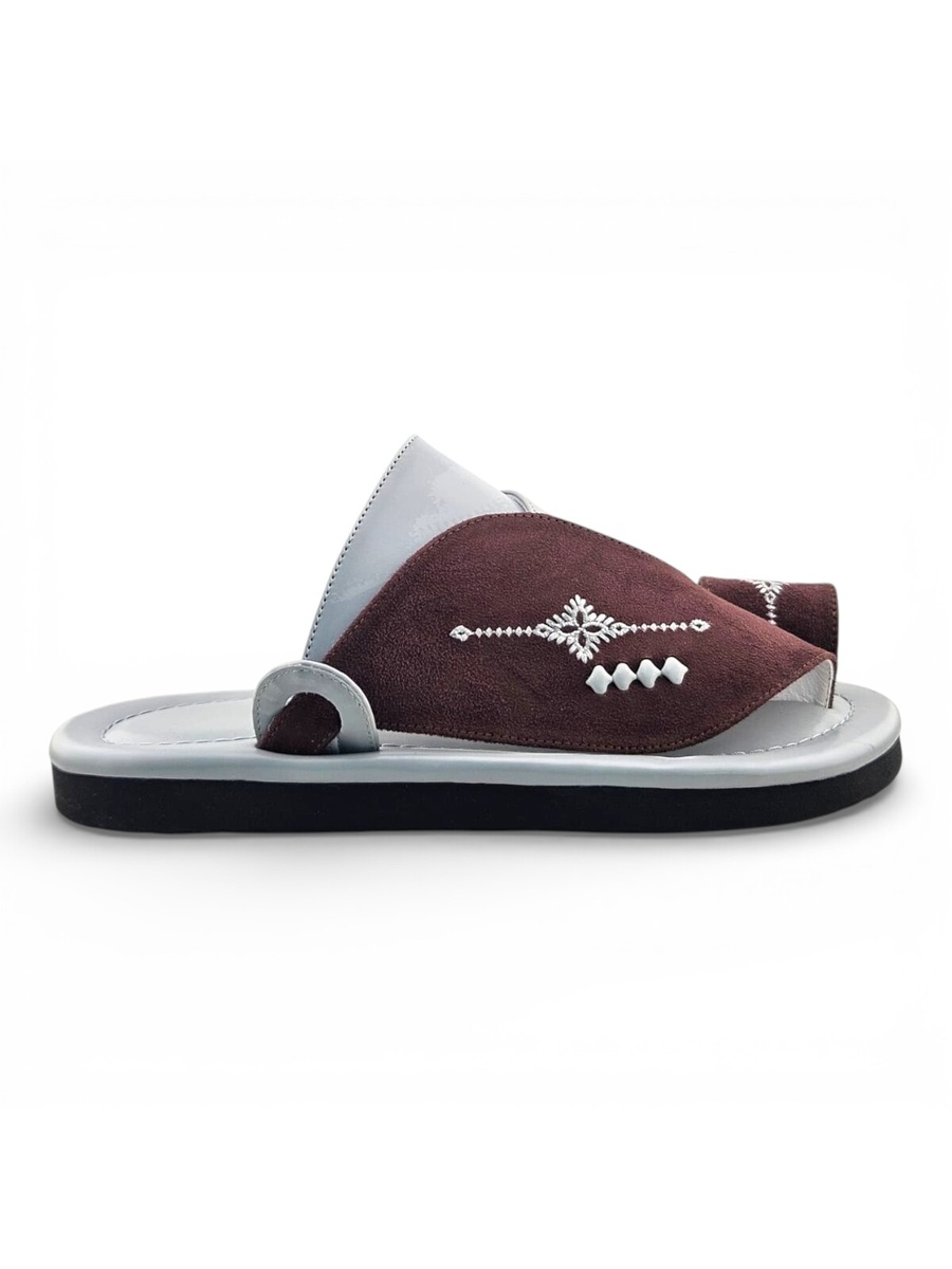 Multi-Color Embroidered Casual Sandals