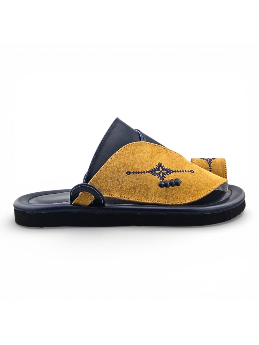 Multi-Color Embroidered Casual Sandals