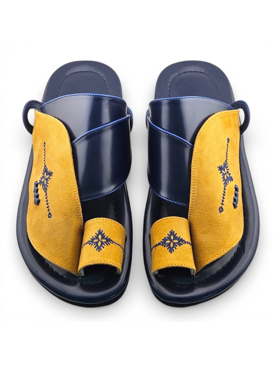 Multi-Color Embroidered Casual Sandals