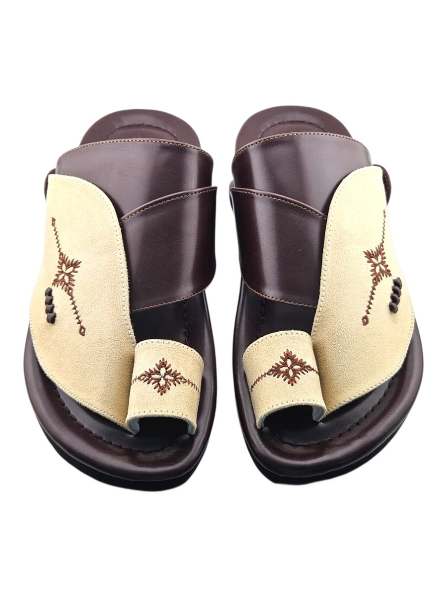 Multi-Color Embroidered Casual Sandals