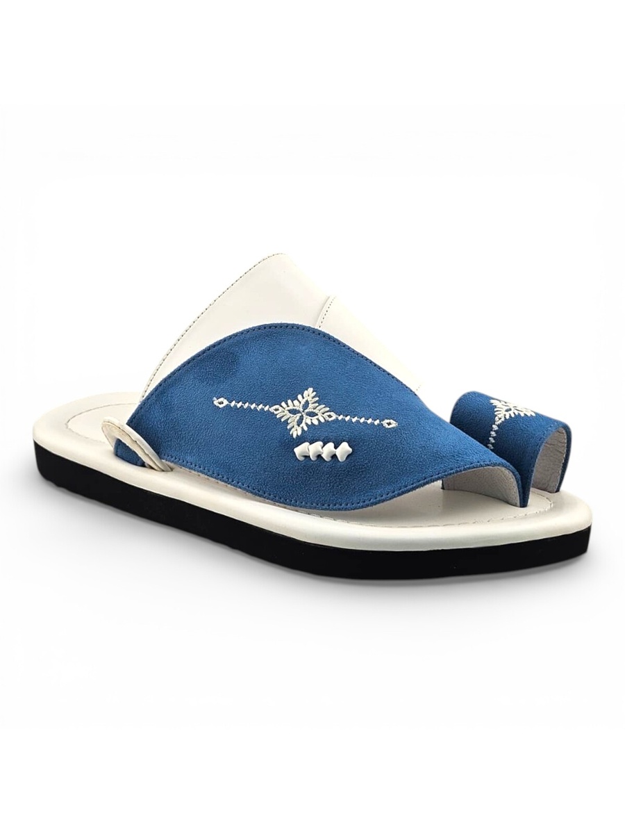 Multi-Color Embroidered Casual Sandals