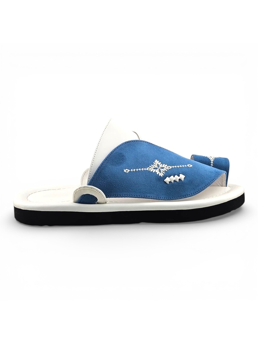 Multi-Color Embroidered Casual Sandals