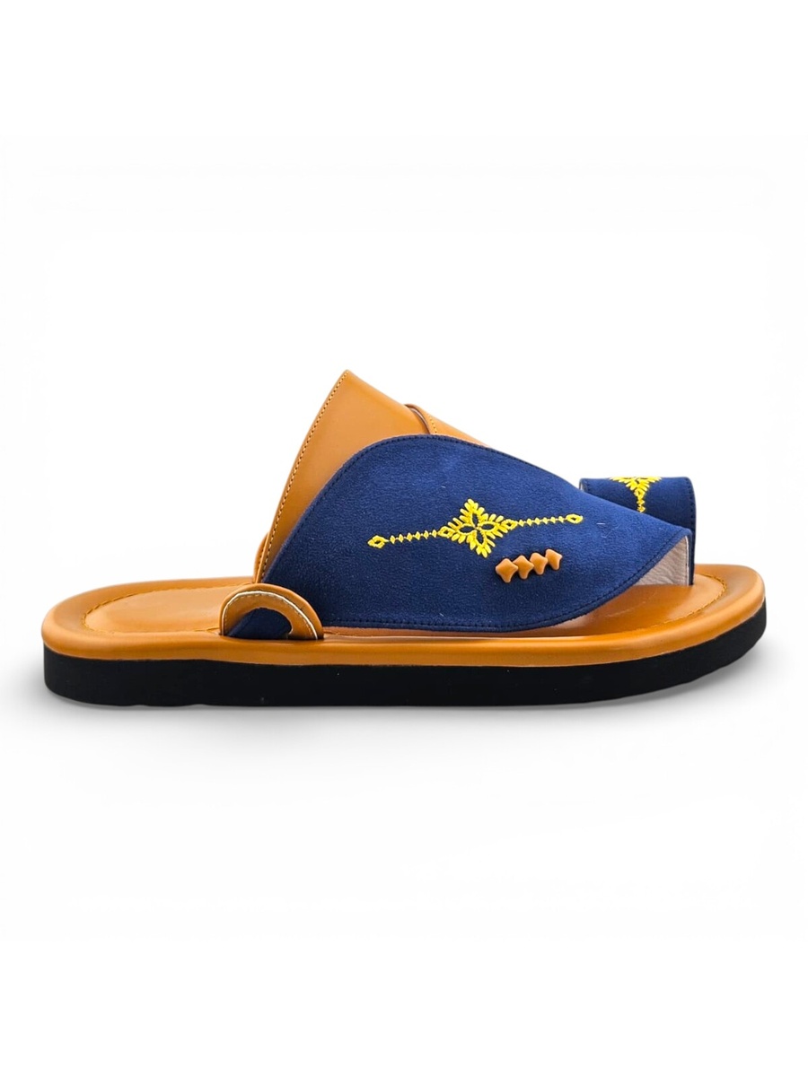 Multi-Color Embroidered Casual Sandals