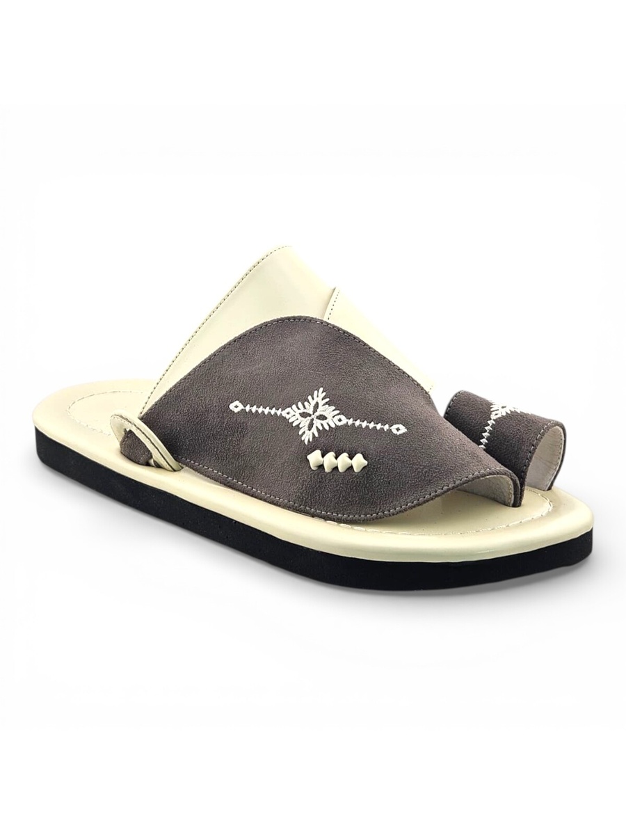 Multi-Color Embroidered Casual Sandals